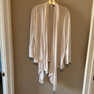 Moa Moa Cream Drape Cardigan